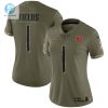 Womens Chicago Bears Justin Fields Nike Olive 2022 Salute To Service Limited Jersey stylepulseusa 1