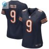 Womens Chicago Bears Nick Foles Nike Navy Game Jersey stylepulseusa 1