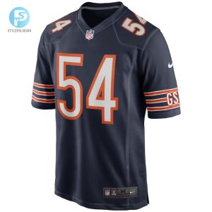 Mens Chicago Bears Brian Urlacher Nike Navy Game Retired Player Jersey stylepulseusa 1 1