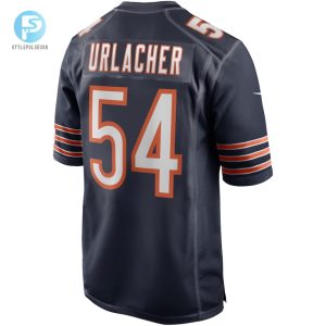 Mens Chicago Bears Brian Urlacher Nike Navy Game Retired Player Jersey stylepulseusa 1 2