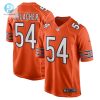 Mens Chicago Bears Brian Urlacher Nike Orange Retired Player Jersey stylepulseusa 1