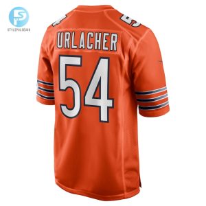 Mens Chicago Bears Brian Urlacher Nike Orange Retired Player Jersey stylepulseusa 1 2