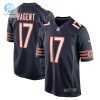 Mens Chicago Bears Tyson Bagent Nike Navy Game Jersey stylepulseusa 1