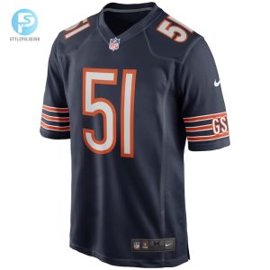 Mens Chicago Bears Dick Butkus Nike Navy Game Retired Player Jersey stylepulseusa 1 1