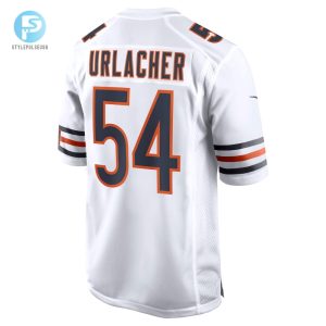 Mens Chicago Bears Brian Urlacher Nike White Retired Player Game Jersey stylepulseusa 1 2