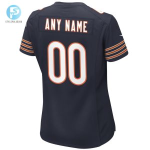 Womens Nike Navy Chicago Bears Custom Game Jersey stylepulseusa 1 2