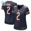 Womens Chicago Bears D.J. Moore Nike Navy Player Jersey stylepulseusa 1