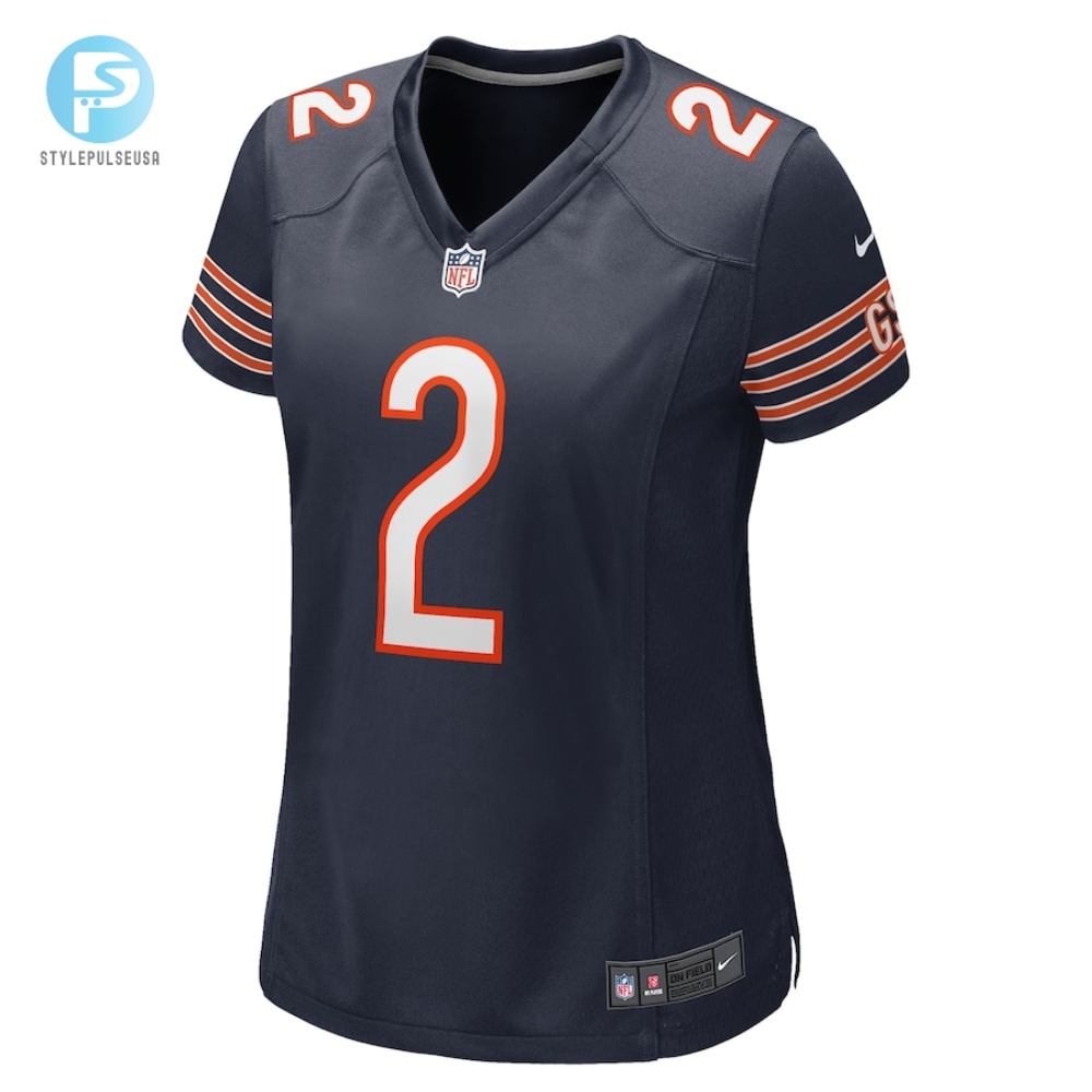 Womens Chicago Bears D.J. Moore Nike Navy Player Jersey 