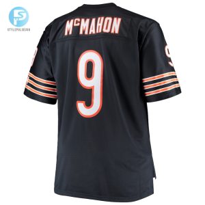 Mens Chicago Bears Jim Mcmahon Mitchell Ness Navy Big Tall 1985 Retired Player Replica Jersey stylepulseusa 1 2