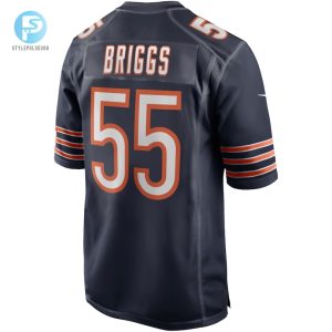 Mens Chicago Bears Lance Briggs Nike Navy Game Retired Player Jersey stylepulseusa 1 2