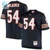 Mens Chicago Bears Brian Urlacher Mitchell Ness Navy Big Tall 2001 Retired Player Replica Jersey stylepulseusa 1