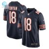 Mens Chicago Bears Robert Tonyan Nike Navy Game Jersey stylepulseusa 1