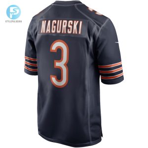 Mens Chicago Bears Bronko Nagurski Nike Navy Game Retired Player Jersey stylepulseusa 1 2