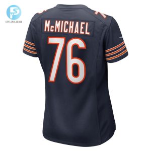 Womens Chicago Bears Steve Mcmichael Nike Navy Retired Player Game Jersey stylepulseusa 1 2