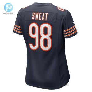 Womens Chicago Bears Montez Sweat Nike Navy Game Jersey stylepulseusa 1 2