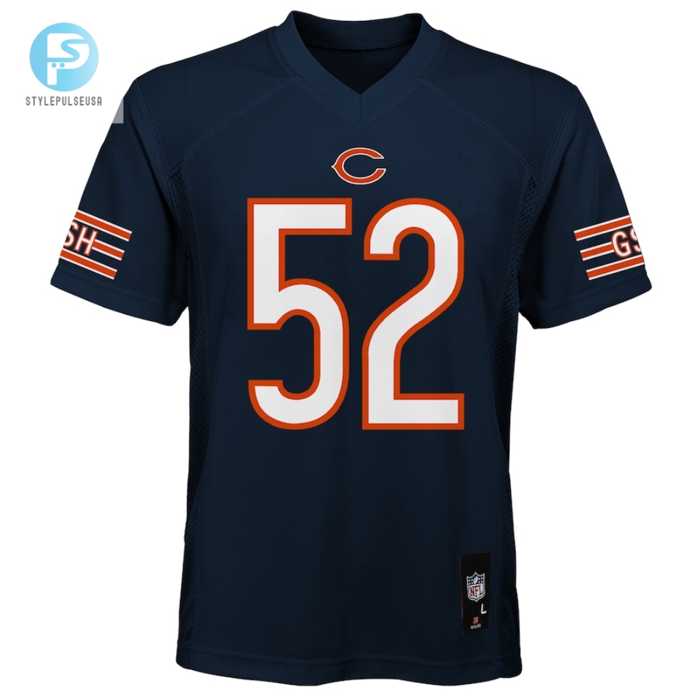 Youth Chicago Bears Khalil Mack Navy Replica Player Jersey 