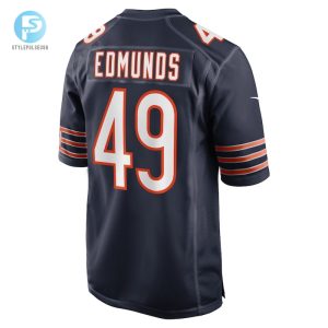 Mens Chicago Bears Tremaine Edmunds Nike Navy Game Player Jersey stylepulseusa 1 2