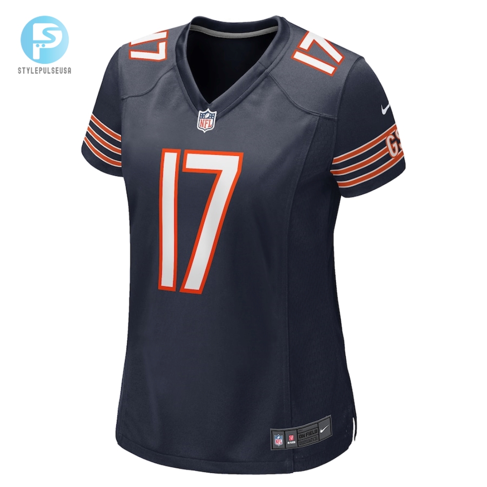 Womens Chicago Bears Tyson Bagent Nike Navy Game Jersey 