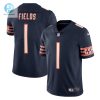 Mens Chicago Bears Justin Fields Nike Navy Vapor Limited Jersey stylepulseusa 1