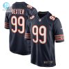 Mens Chicago Bears Gervon Dexter Sr Nike Navy Team Game Jersey stylepulseusa 1