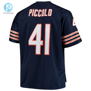 Mens Chicago Bears Brian Piccolo Mitchell Ness Navy Big Tall 1969 Retired Player Replica Jersey stylepulseusa 1 2