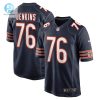 Mens Chicago Bears Teven Jenkins Nike Navy Game Jersey stylepulseusa 1