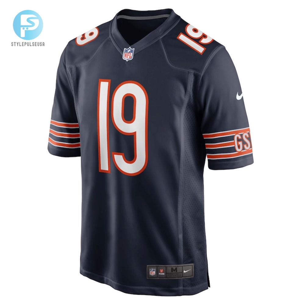 Mens Chicago Bears Equanimeous St. Brown Nike Navy Game Player Jersey 