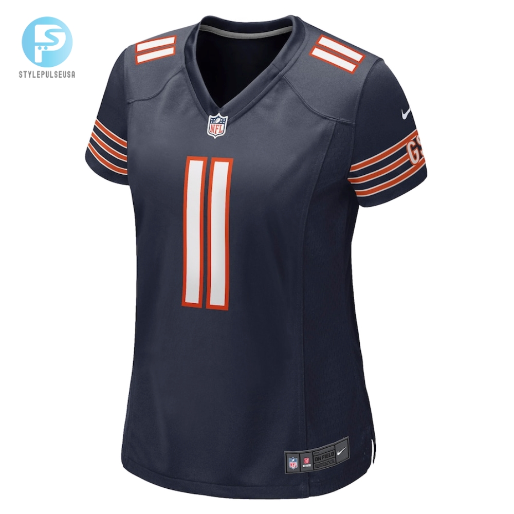 Womens Chicago Bears Darnell Mooney Nike Navy Game Jersey 