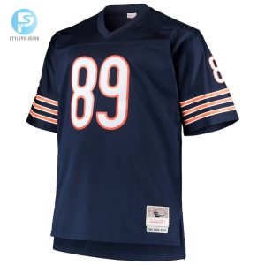 Mens Chicago Bears Mike Ditka Mitchell Ness Navy Big Tall 1966 Retired Player Replica Jersey stylepulseusa 1 1