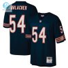 Mens Chicago Bears Brian Urlacher Mitchell Ness Navy Retired Player Legacy Replica Jersey stylepulseusa 1