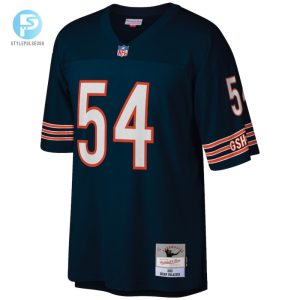 Mens Chicago Bears Brian Urlacher Mitchell Ness Navy Legacy Replica Jersey stylepulseusa 1 1