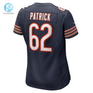 Womens Chicago Bears Lucas Patrick Nike Navy Game Jersey stylepulseusa 1 2