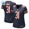 Womens Chicago Bears Jaylon Jones Nike Navy Game Player Jersey stylepulseusa 1