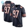 Mens Chicago Bears Andrew Billings Nike Navy Game Jersey stylepulseusa 1