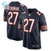 Mens Chicago Bears Greg Stroman Nike Navy Team Game Jersey stylepulseusa 1