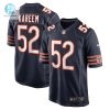 Mens Chicago Bears Khalid Kareem Nike Navy Team Game Jersey stylepulseusa 1