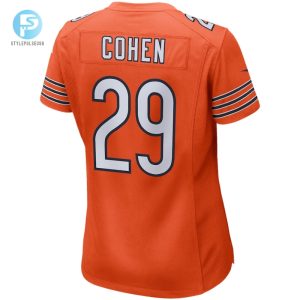 Womens Chicago Bears Tarik Cohen Nike Orange Game Jersey stylepulseusa 1 2