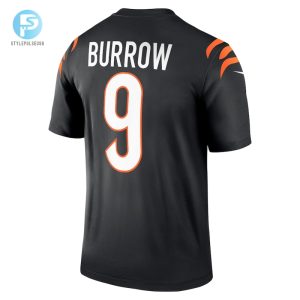 Mens Cincinnati Bengals Joe Burrow Nike Black Legend Jersey stylepulseusa 1 2