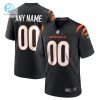 Youth Cincinnati Bengals Nike Black Logo Game Custom Jersey stylepulseusa 1