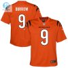 Youth Cincinnati Bengals Joe Burrow Nike Orange Game Jersey stylepulseusa 1