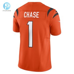 Mens Cincinnati Bengals Jamarr Chase Nike Orange Vapor F.U.S.E. Limited Jersey stylepulseusa 1 2