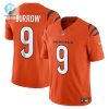 Mens Cincinnati Bengals Joe Burrow Nike Orange Vapor F.U.S.E. Limited Jersey stylepulseusa 1