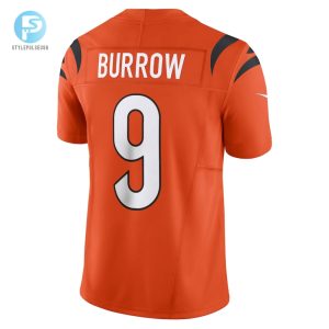 Mens Cincinnati Bengals Joe Burrow Nike Orange Vapor F.U.S.E. Limited Jersey stylepulseusa 1 2