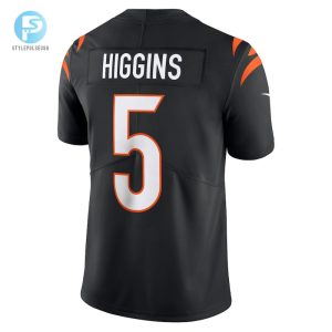 Mens Cincinnati Bengals Tee Higgins Nike Black Vapor Untouchable Limited Jersey stylepulseusa 1 2