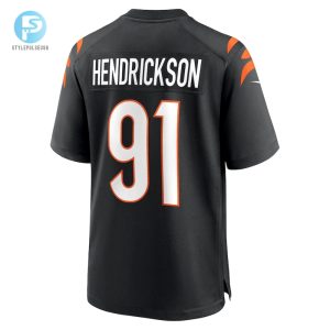 Mens Cincinnati Bengals Trey Hendrickson Nike Black Game Jersey stylepulseusa 1 2