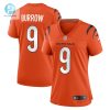 Womens Cincinnati Bengals Joe Burrow Nike Orange Game Jersey stylepulseusa 1