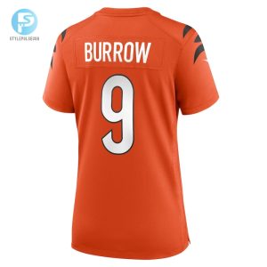 Womens Cincinnati Bengals Joe Burrow Nike Orange Game Jersey stylepulseusa 1 2