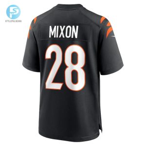 Mens Cincinnati Bengals Joe Mixon Nike Black Player Game Jersey stylepulseusa 1 2