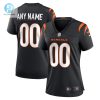 Womens Cincinnati Bengals Nike Black Game Custom Jersey stylepulseusa 1