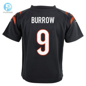 Toddler Cincinnati Bengals Joe Burrow Nike Black Game Jersey stylepulseusa 1 2